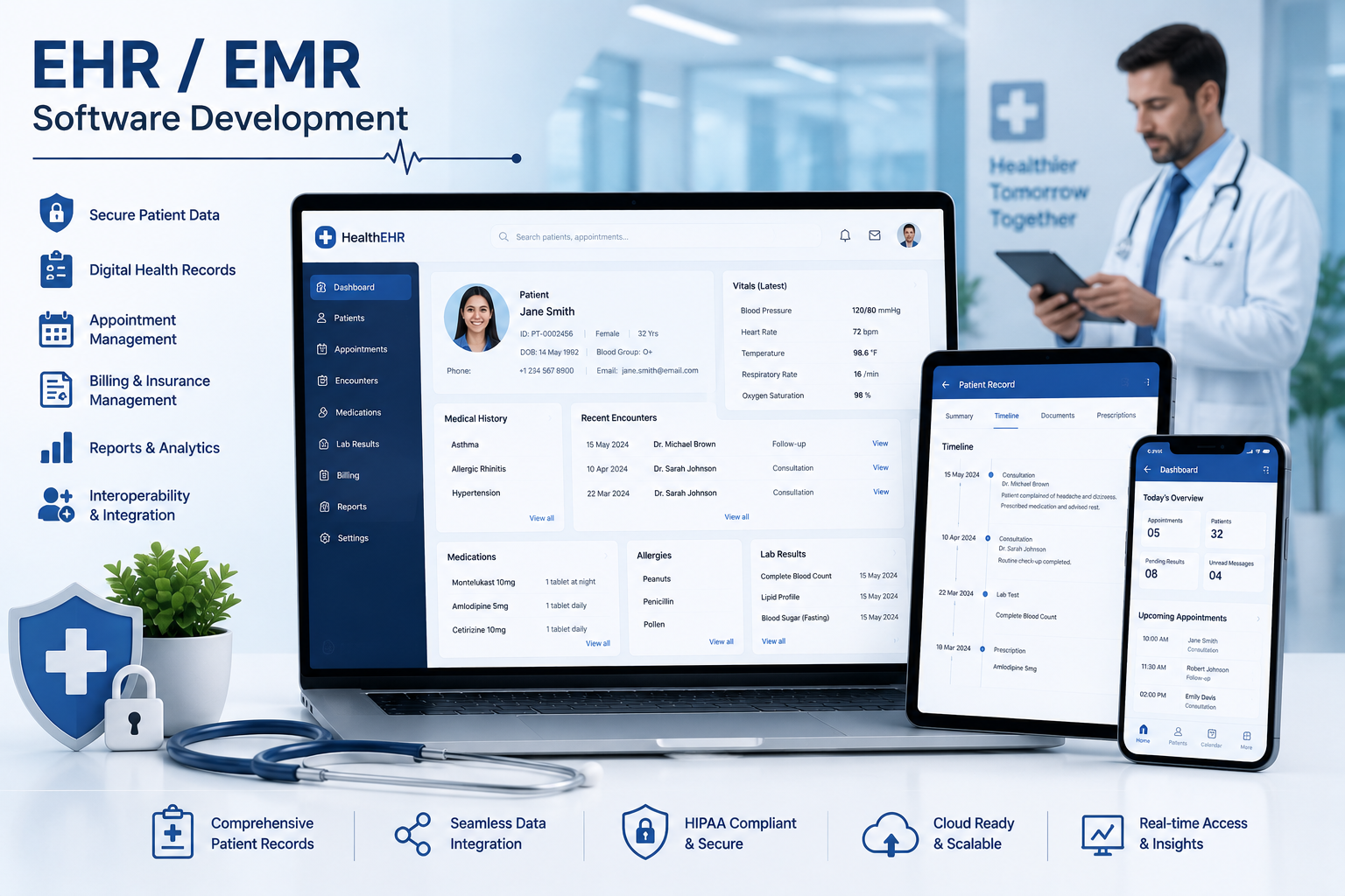 EHR and EMR Software Development