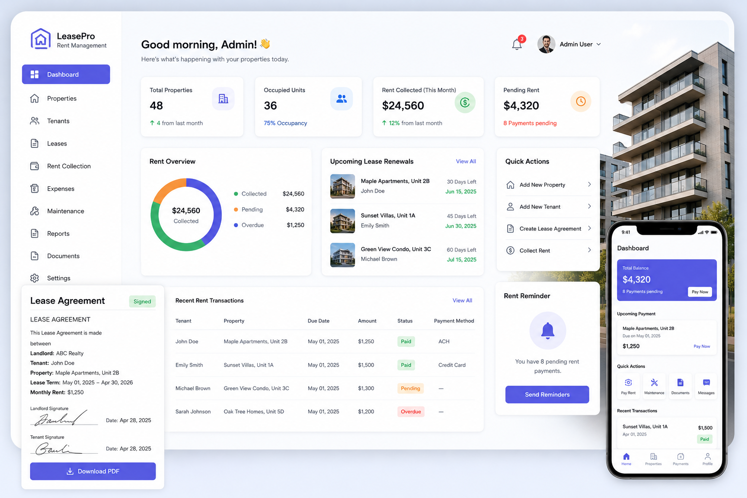 Lease and Rent Management Software