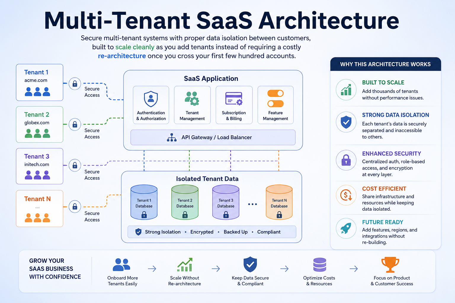 Multi-Tenant SaaS Architecture